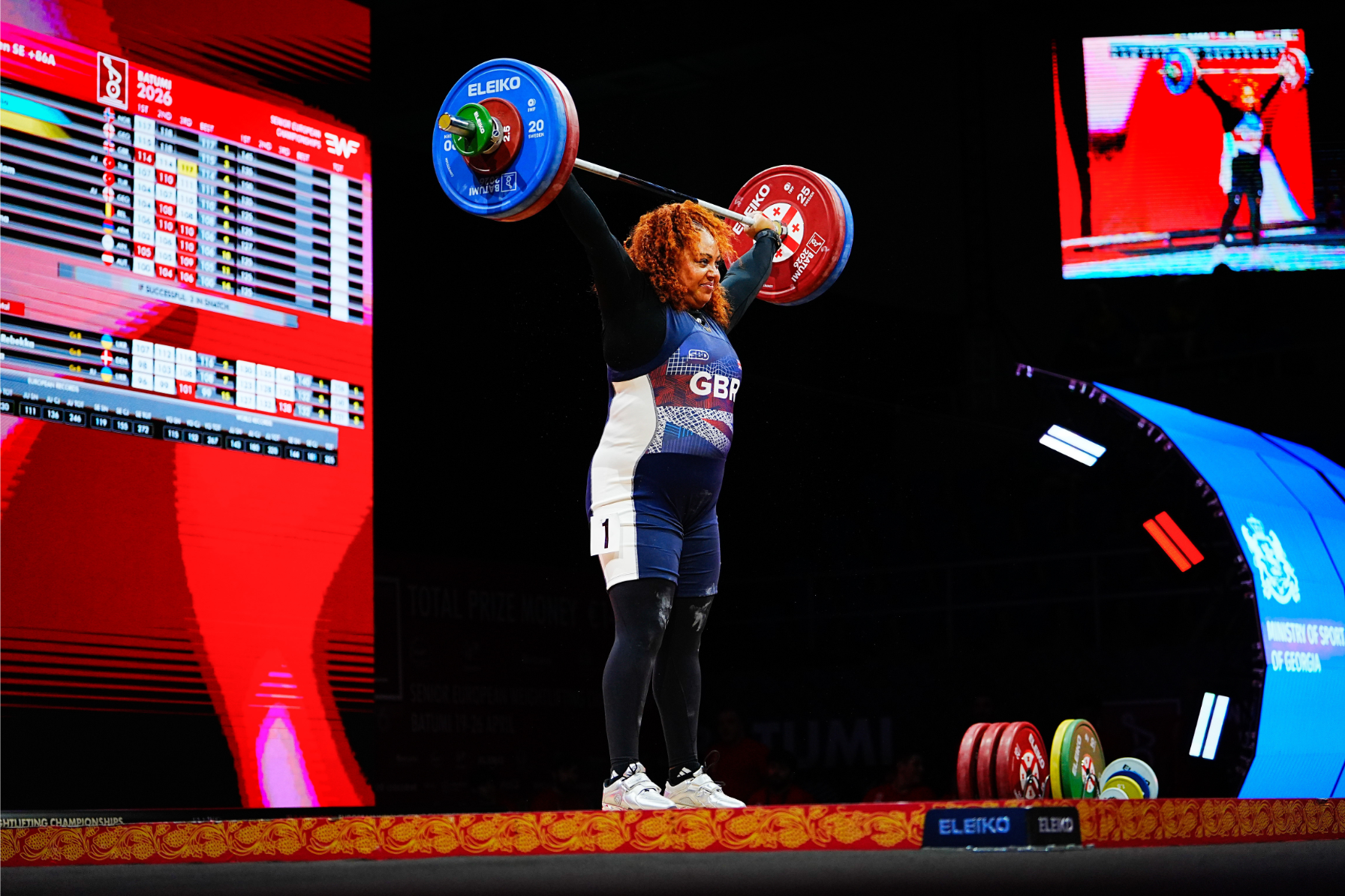 Emily Campbell, 86+kg.